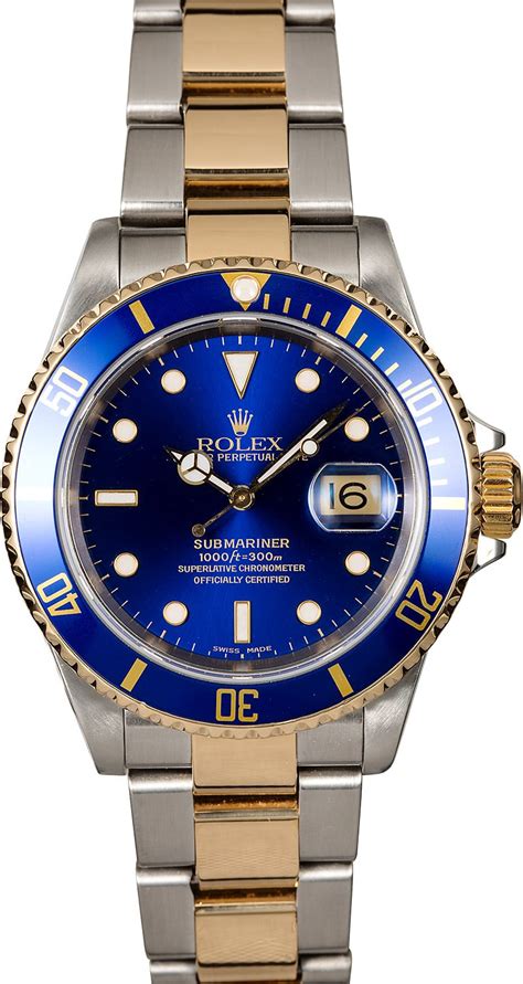 submariner used|pre owned rolex submariner blue.